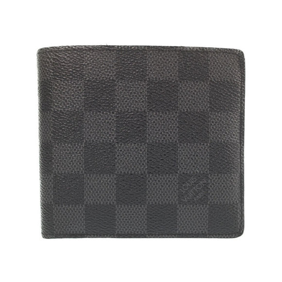 Louis Vuitton Marco Portefeuille Wallet Bifold Graphite Damier Black - Picture 1 of 5